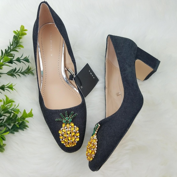 zara pineapple shoes
